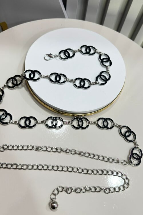 Cinto Corrente Duo Prata