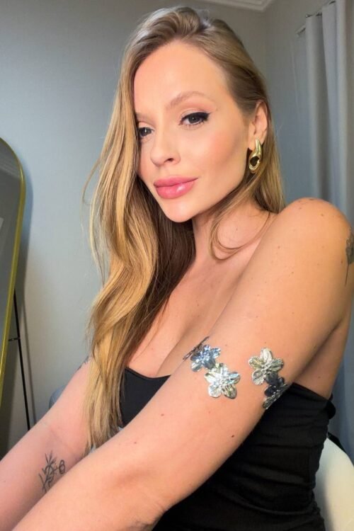 Bracelete Antebraço Flores