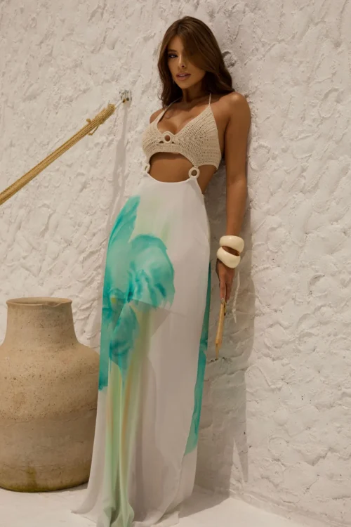 Vestido Azaléia Verde Premium