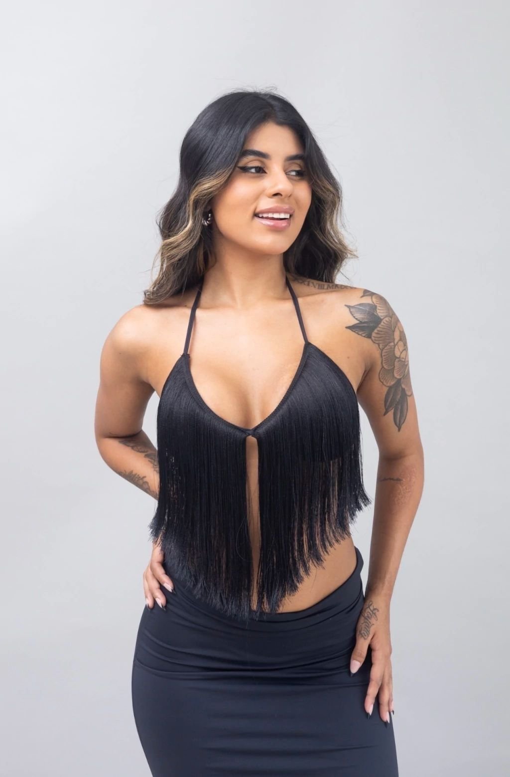 Cropped Top Franjas Valen - Imagem 10