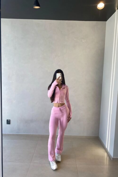Conjunto Calça Flare + Jaquetinha