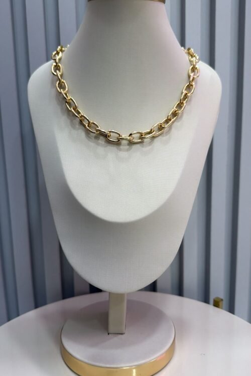 Colar Corrente Dourado Bianca