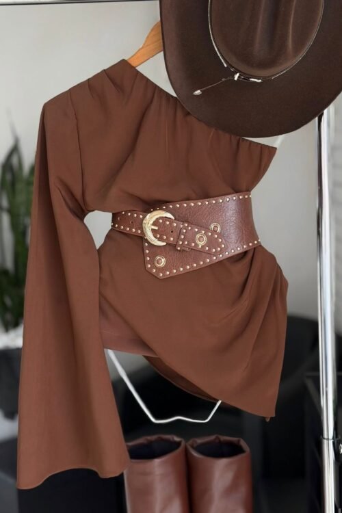 Blusa Bata Manga Única Flare