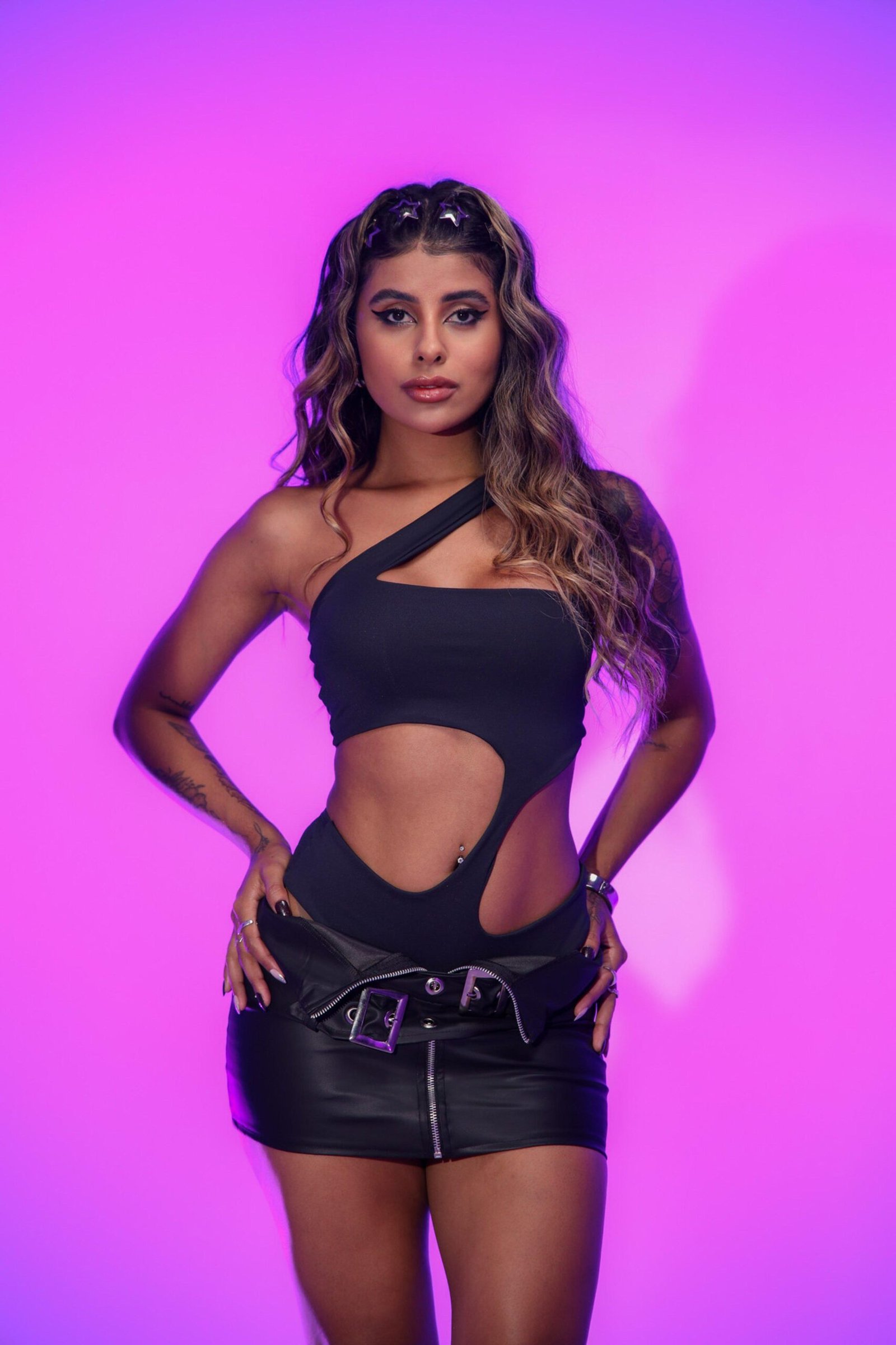 Body Diane Preto Recortes - Imagem 2