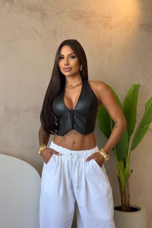 Cropped Corset Courino Harlem