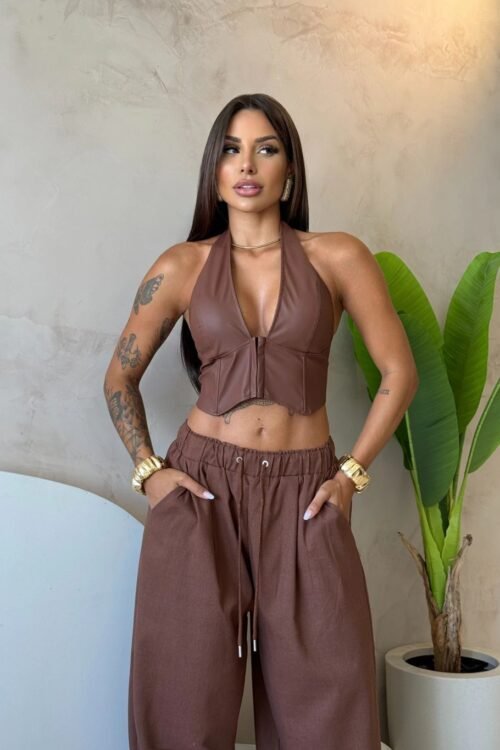 Cropped Corset Courino Harlem